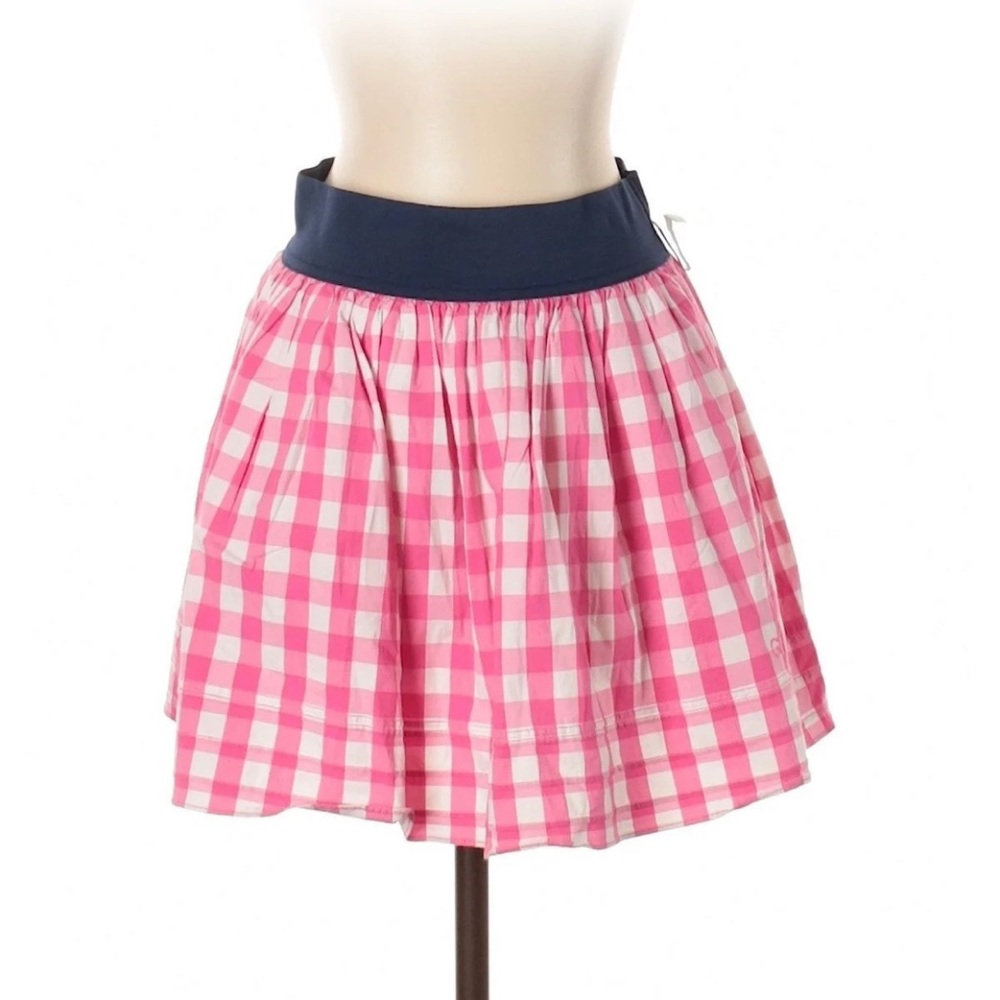 Gilly Hicks-  plaid pink skirt